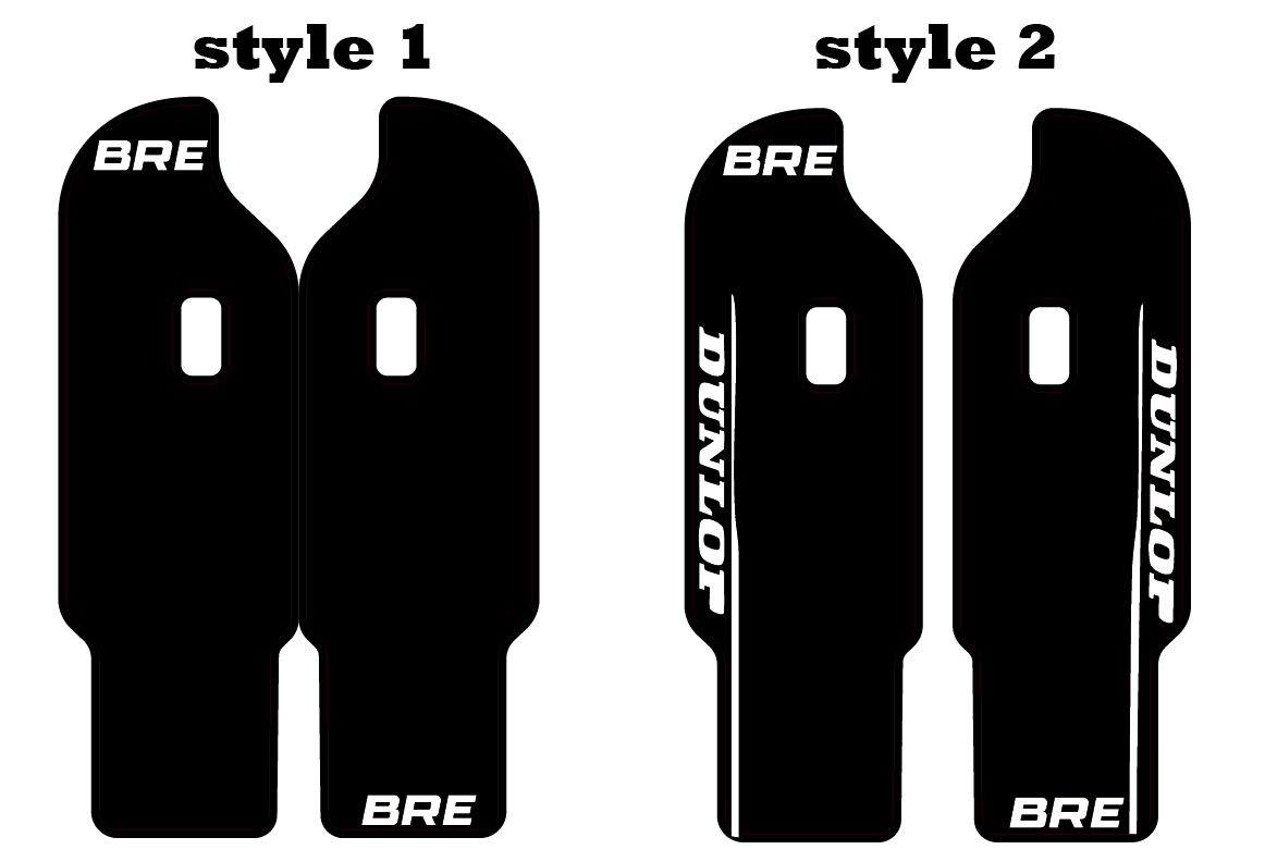 DNM Fork Guard Decals